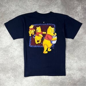 [236] Vintage 90s Winnie The Pooh Disney Single Stitch Graphic T Shirt XL Size